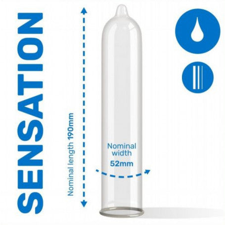 Preservativi pasante feel sensitive 144 pz